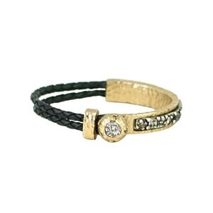Gold & Black Bracelet